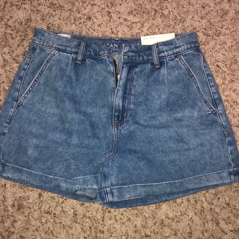 american eagle mom shorts